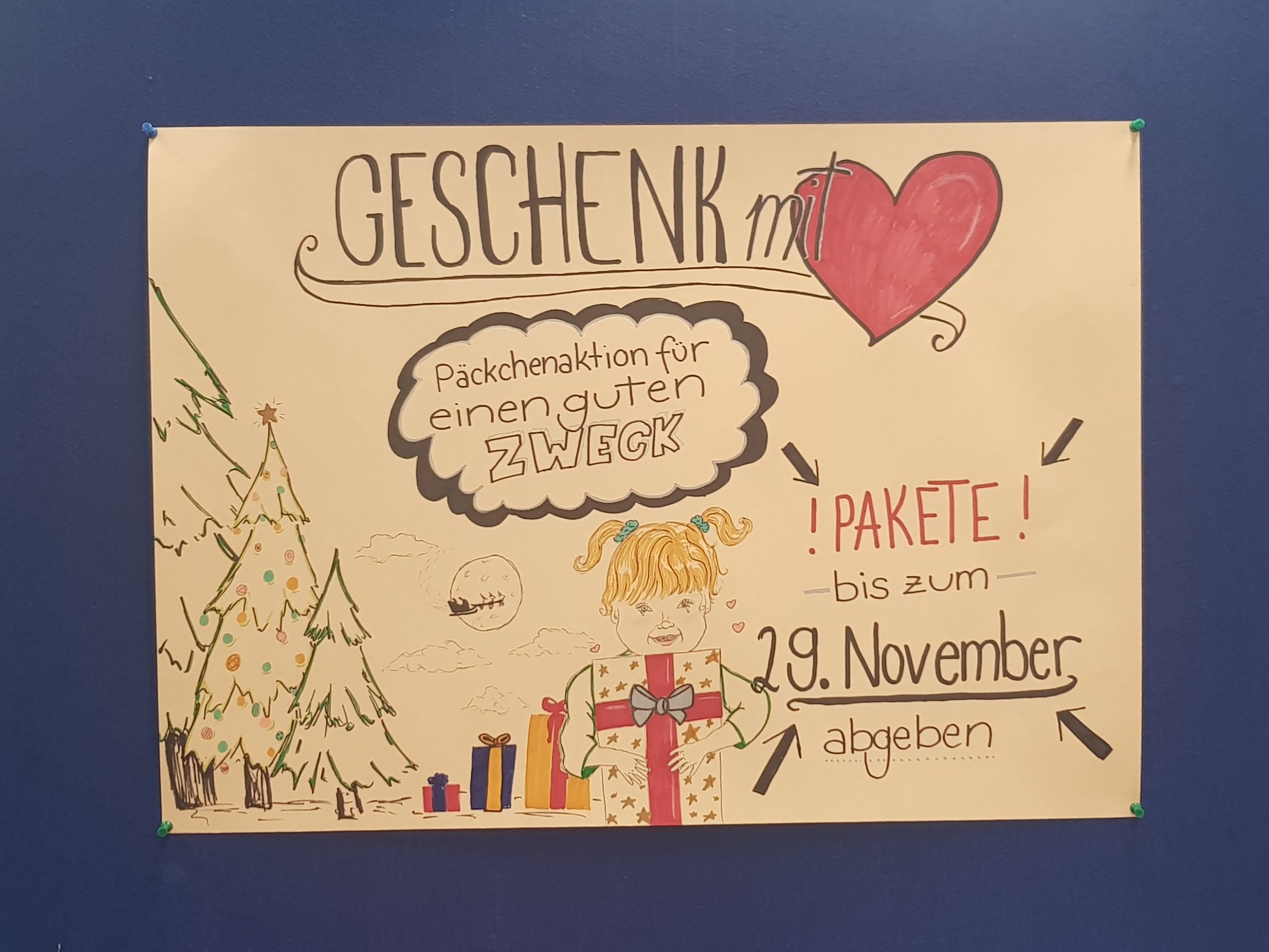 SMV-Aktion Geschenk mit Herz