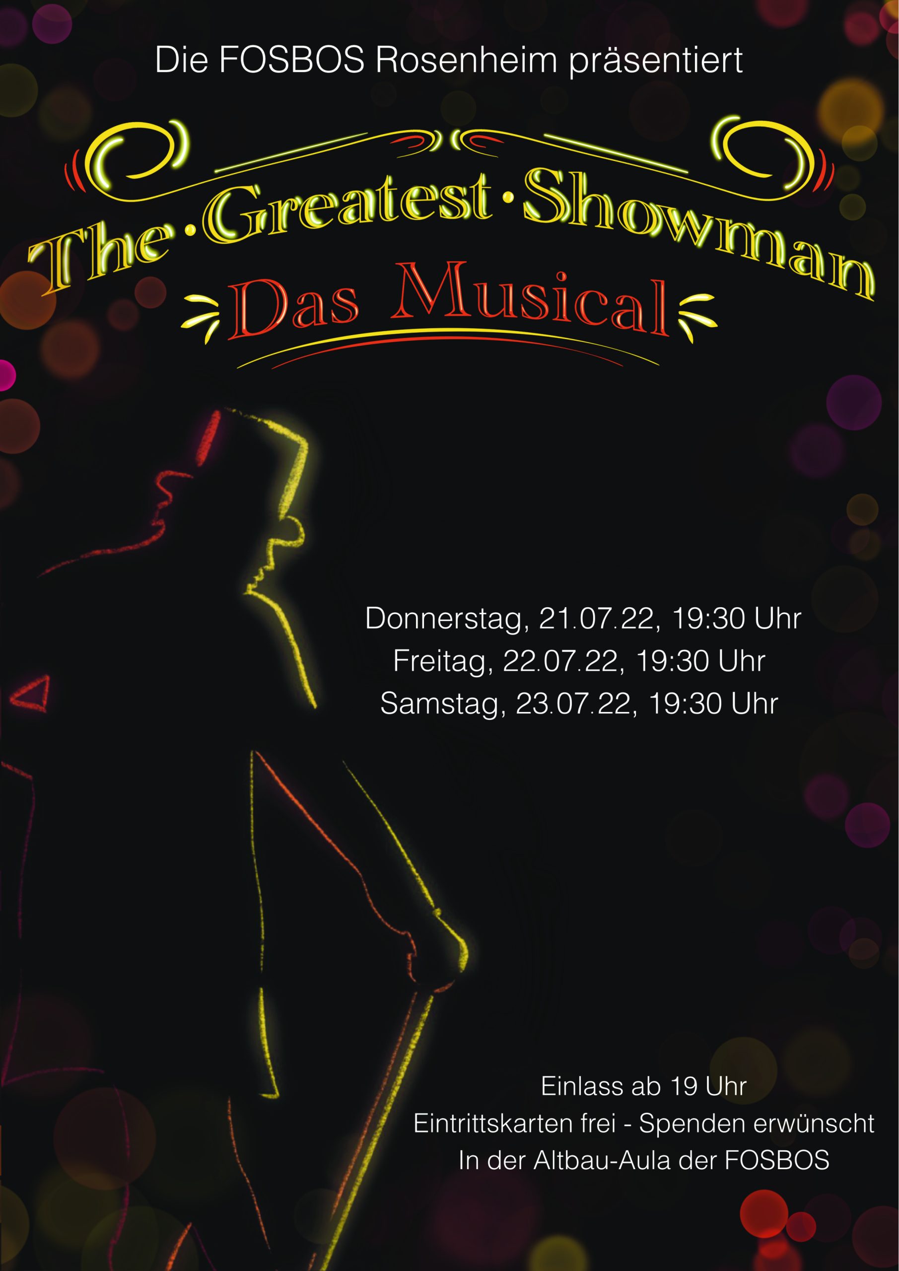Musical-Aufführung The Greatest Showman