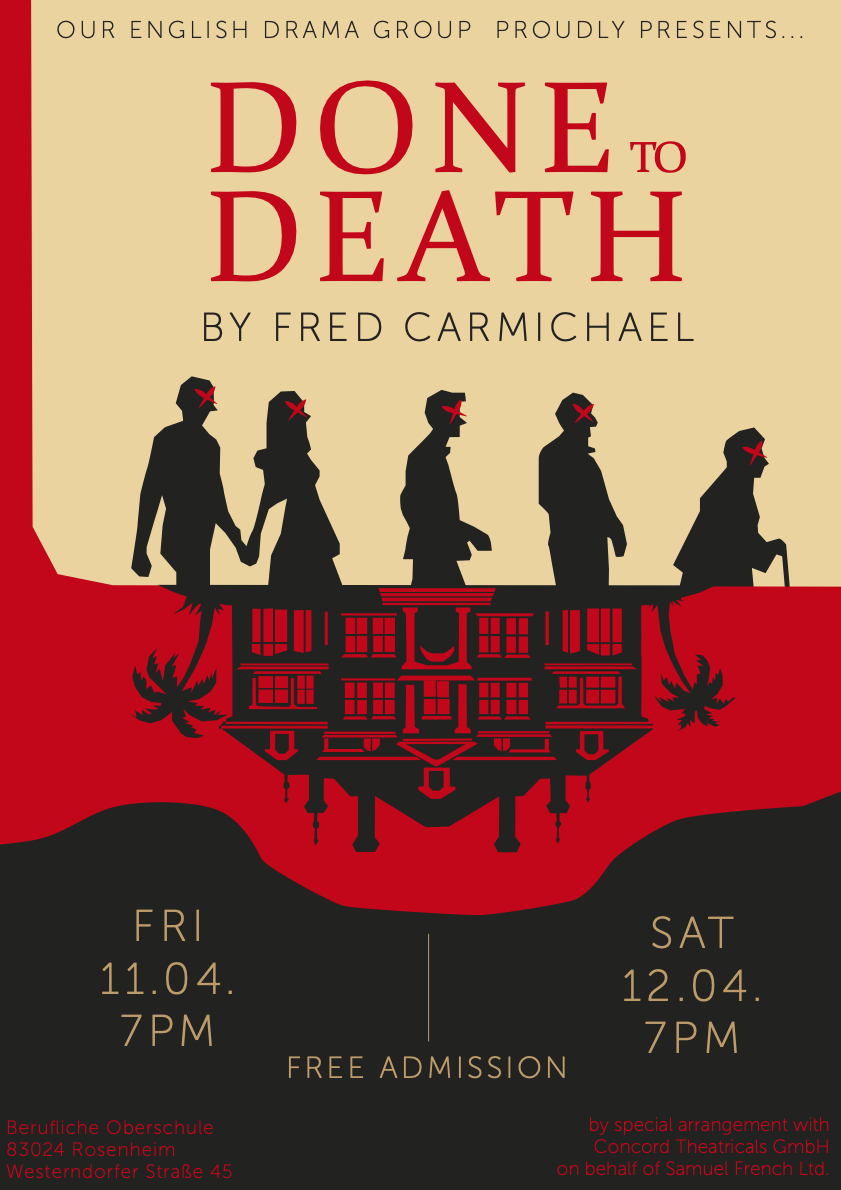 English Drama Group: DONE to DEATH
